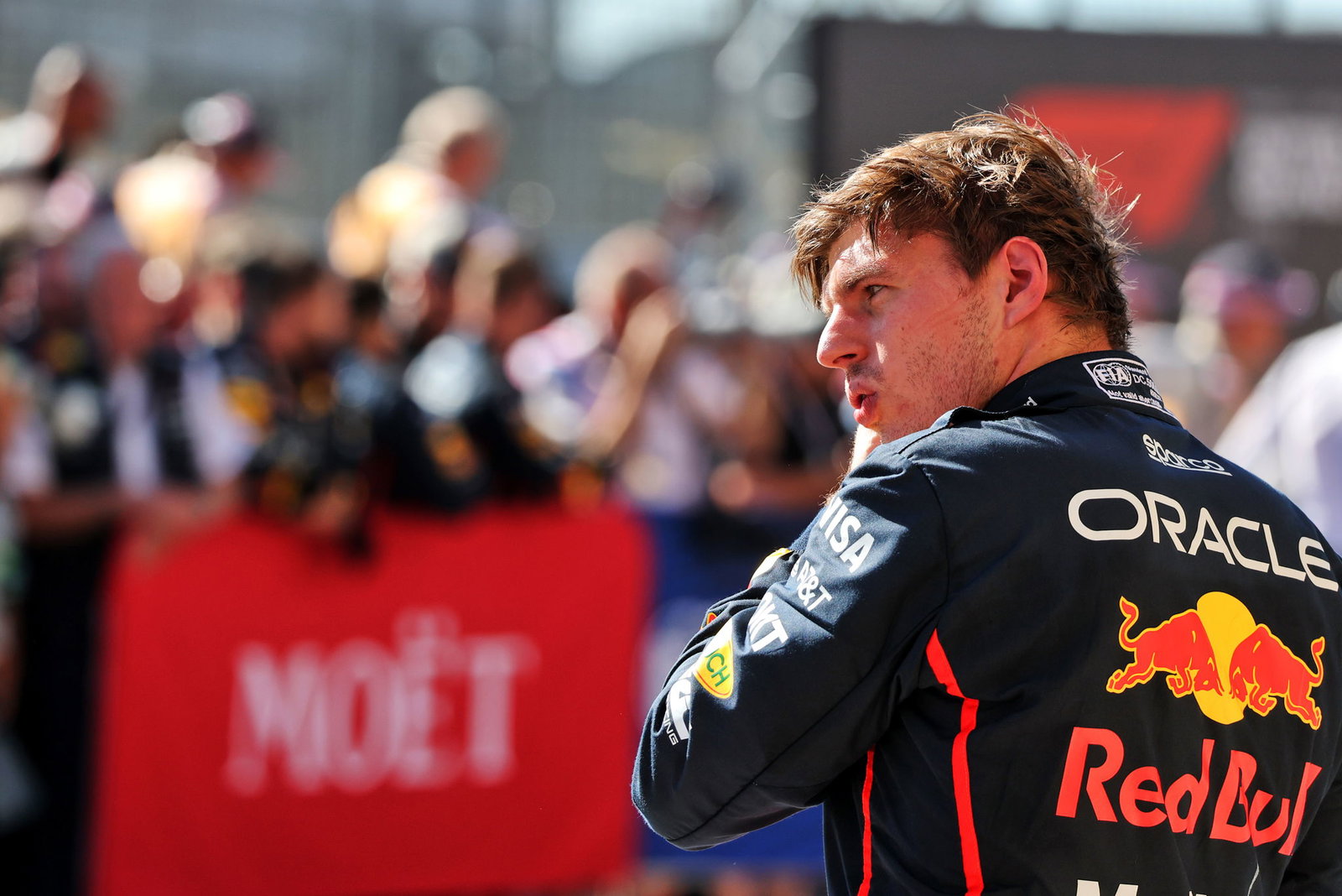Verstappen is now just 40 points behind Piastri