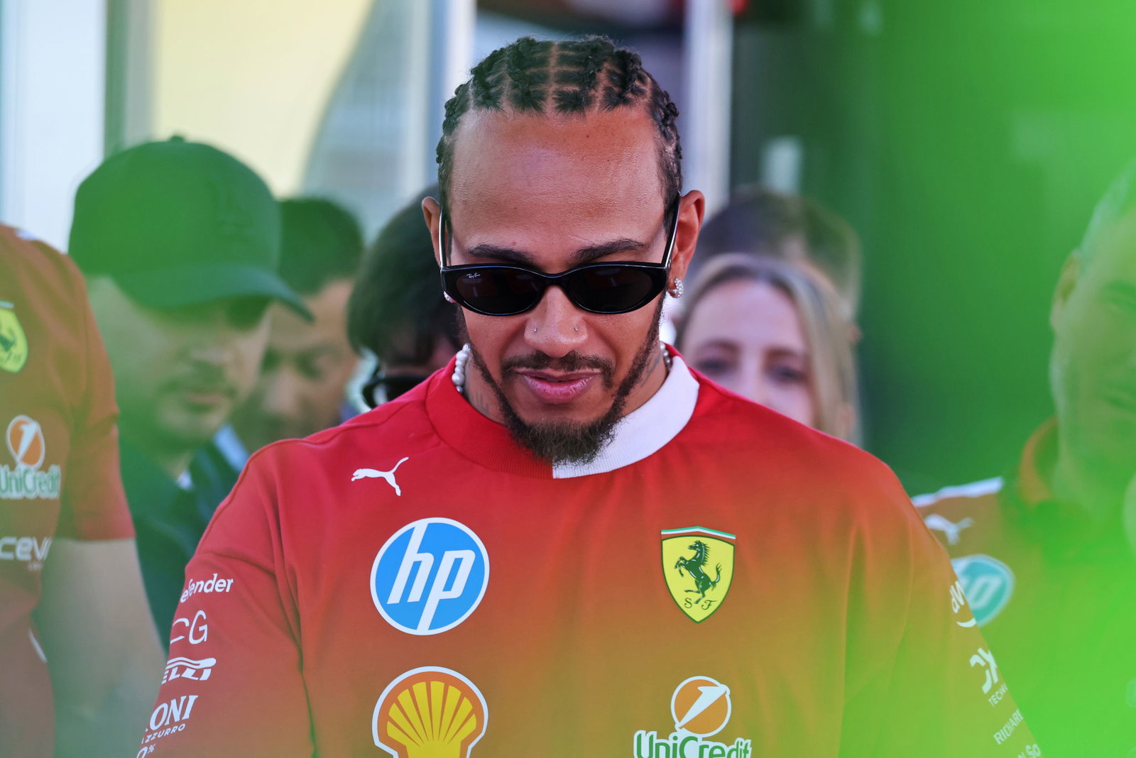 Hamilton battled Verstappen for the 2021 world title 