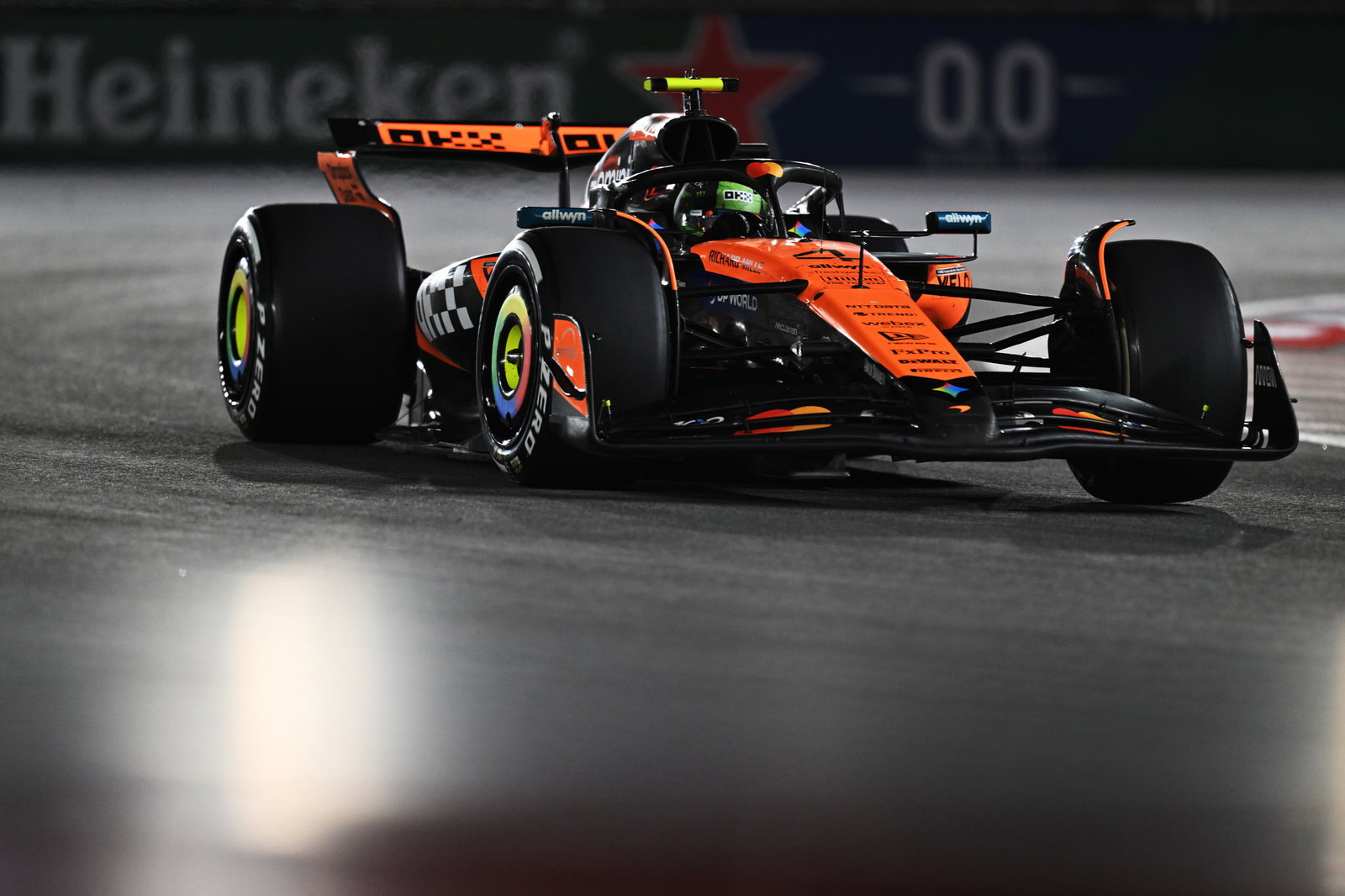 Norris and Piastri were excluded for a technical infringement 