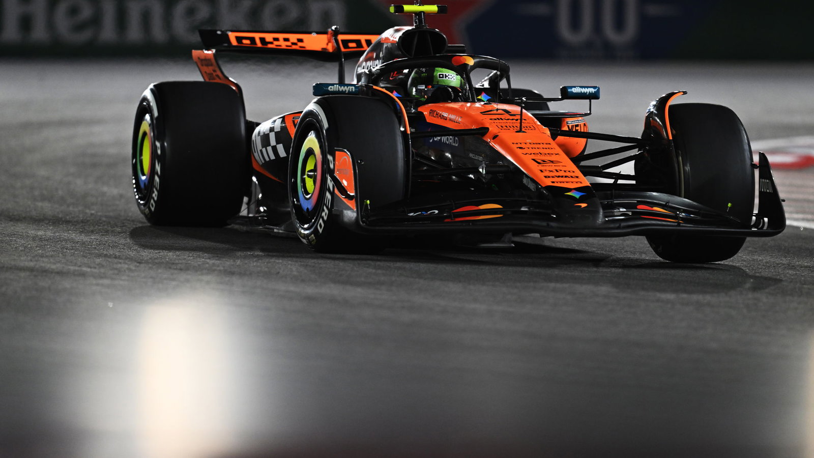 Norris and Piastri were excluded for a technical infringement