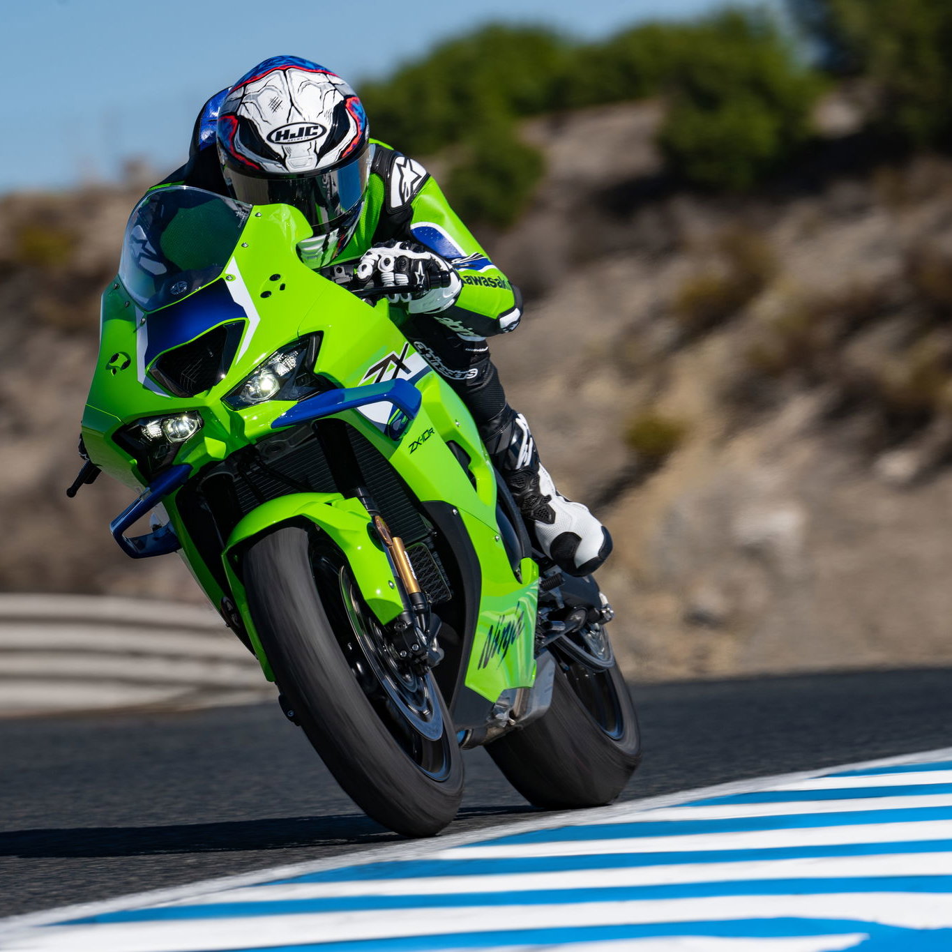 Garrett Gerloff on 2026 Kawasaki ZX-10RR. Credit: Kawasaki.