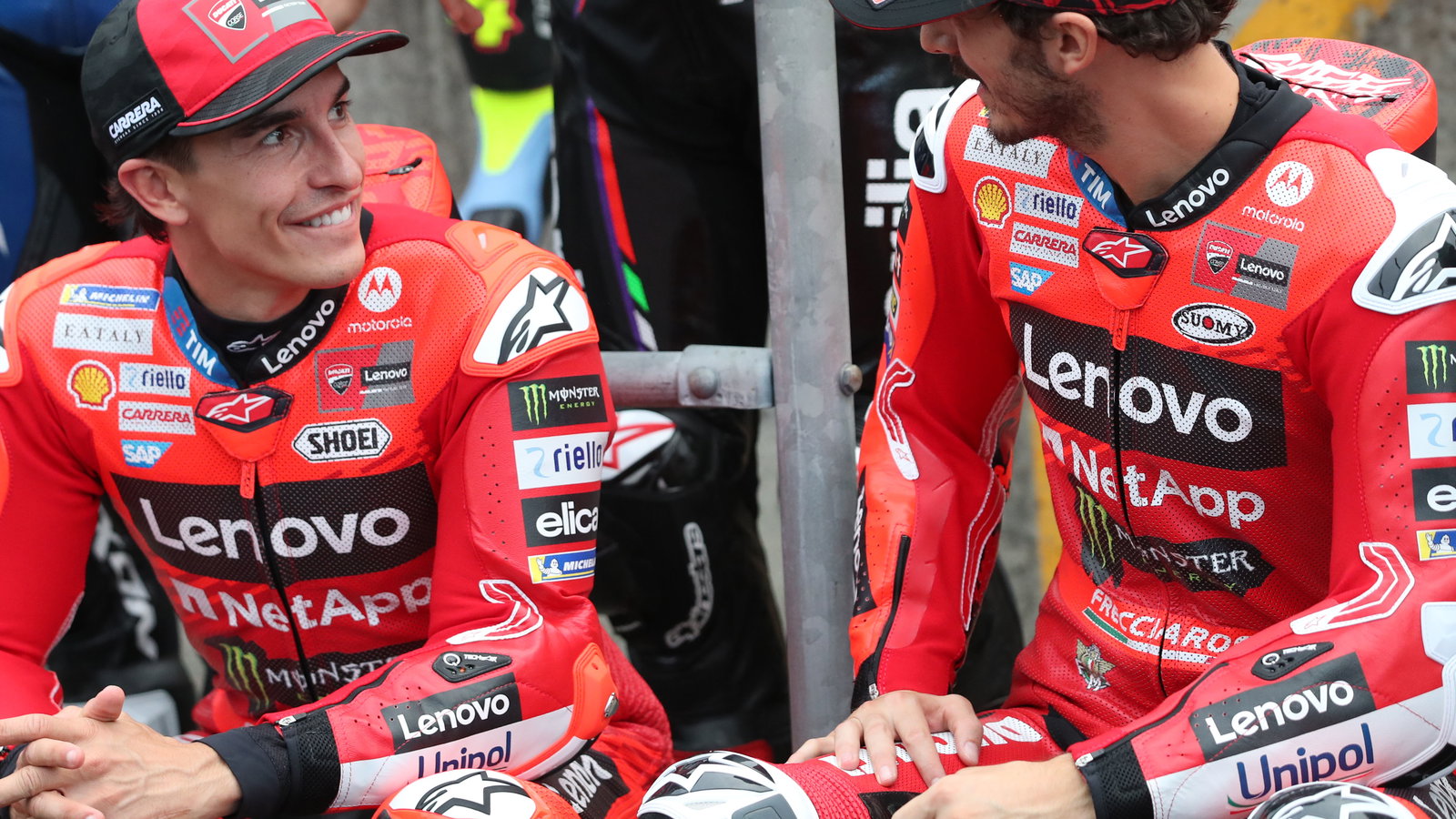 Marc Marquez, Francesco Bagnaia, 2025 MotoGP Japanese Grand Prix. Credit: Gold and Goose.