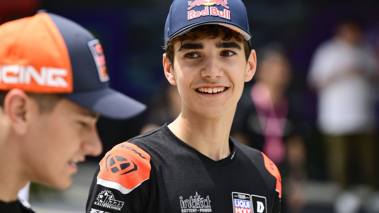 Brian Uriarte, 2025 Moto3 Malaysian Grand Prix, track walk. Credit: Gold and Goose.