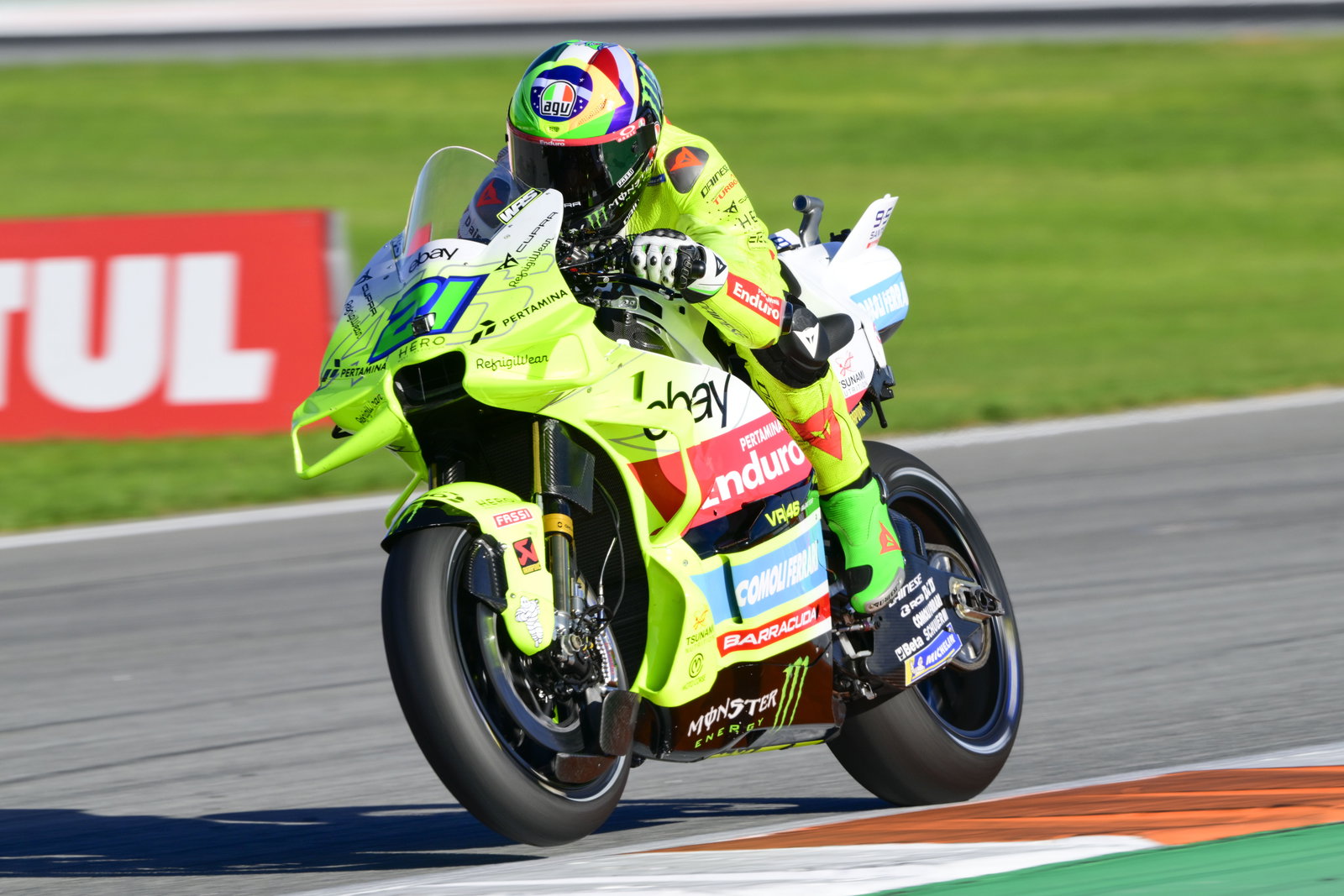 Franco Morbidelli, 2025 MotoGP Valencia Grand Prix. Credit: Gold and Goose.