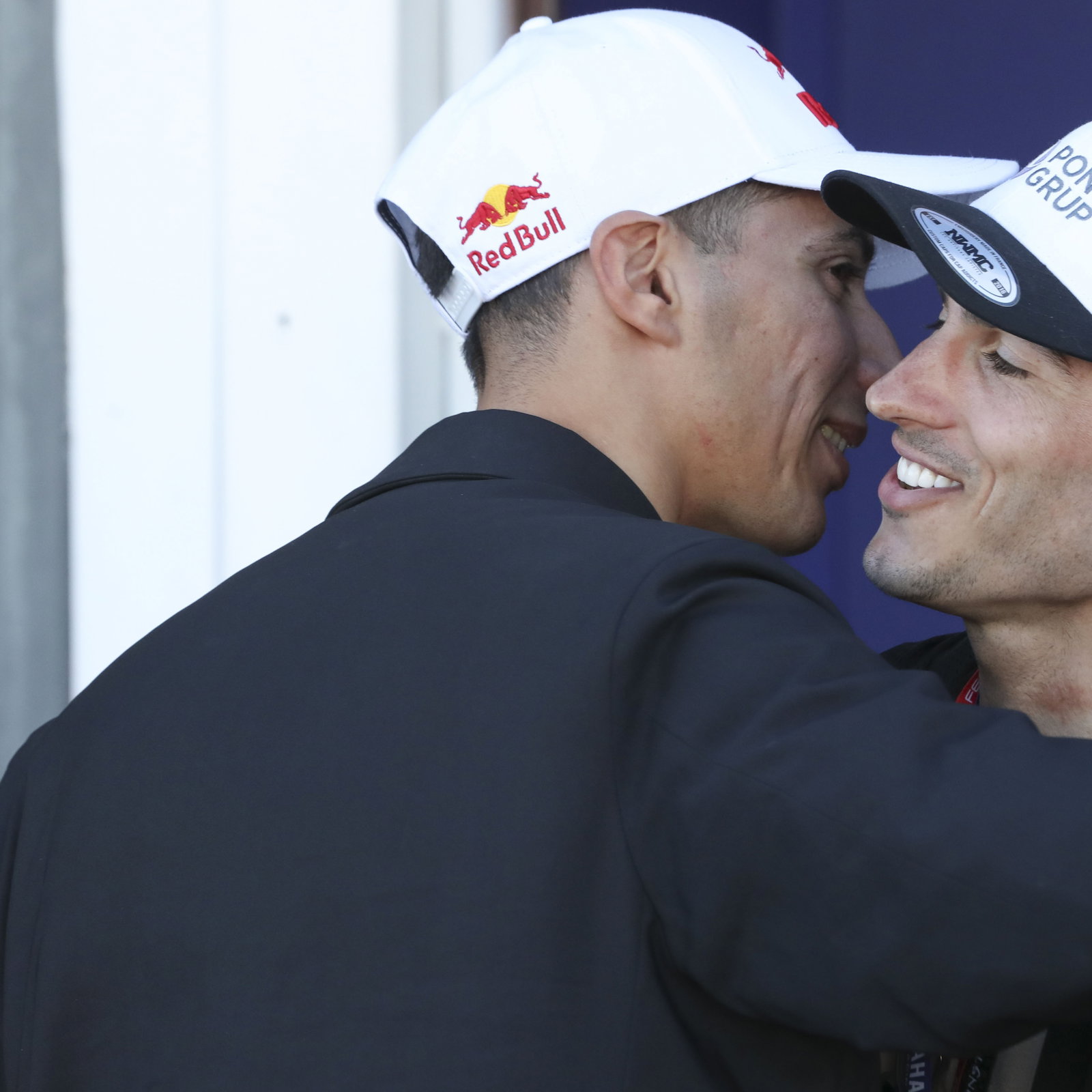 Xavi Vierge, Toprak Razgatlioglu at 2025 MotoGP Valencia Grand Prix. Credit: Gold and Goose.