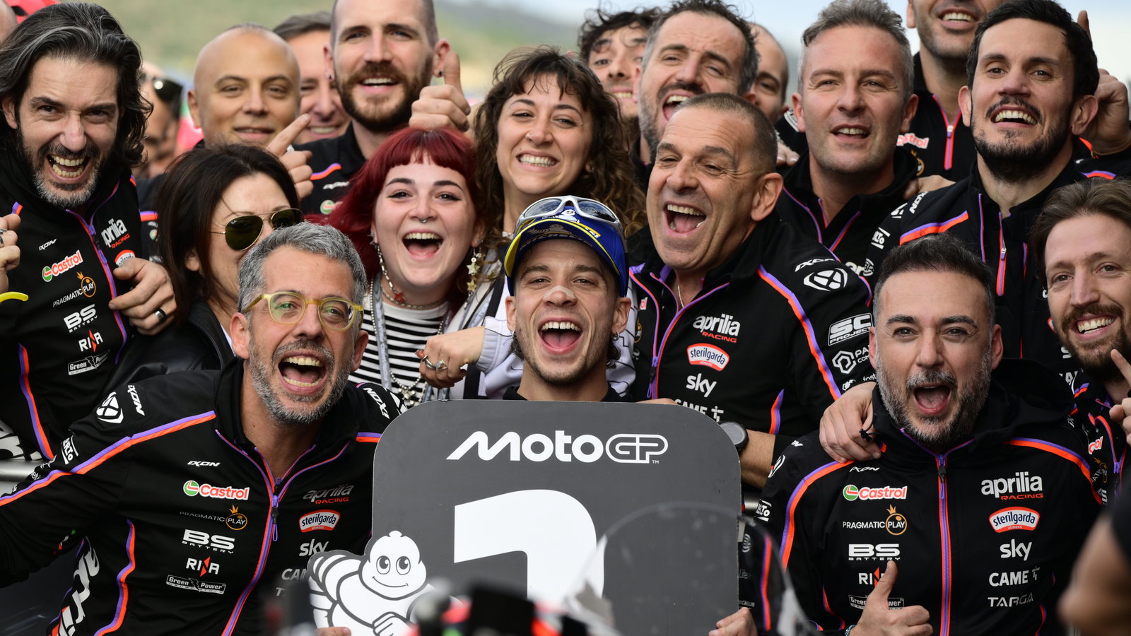Marco Bezzecchi, Aprilia Factory Racing, 2025 Valencia MotoGP