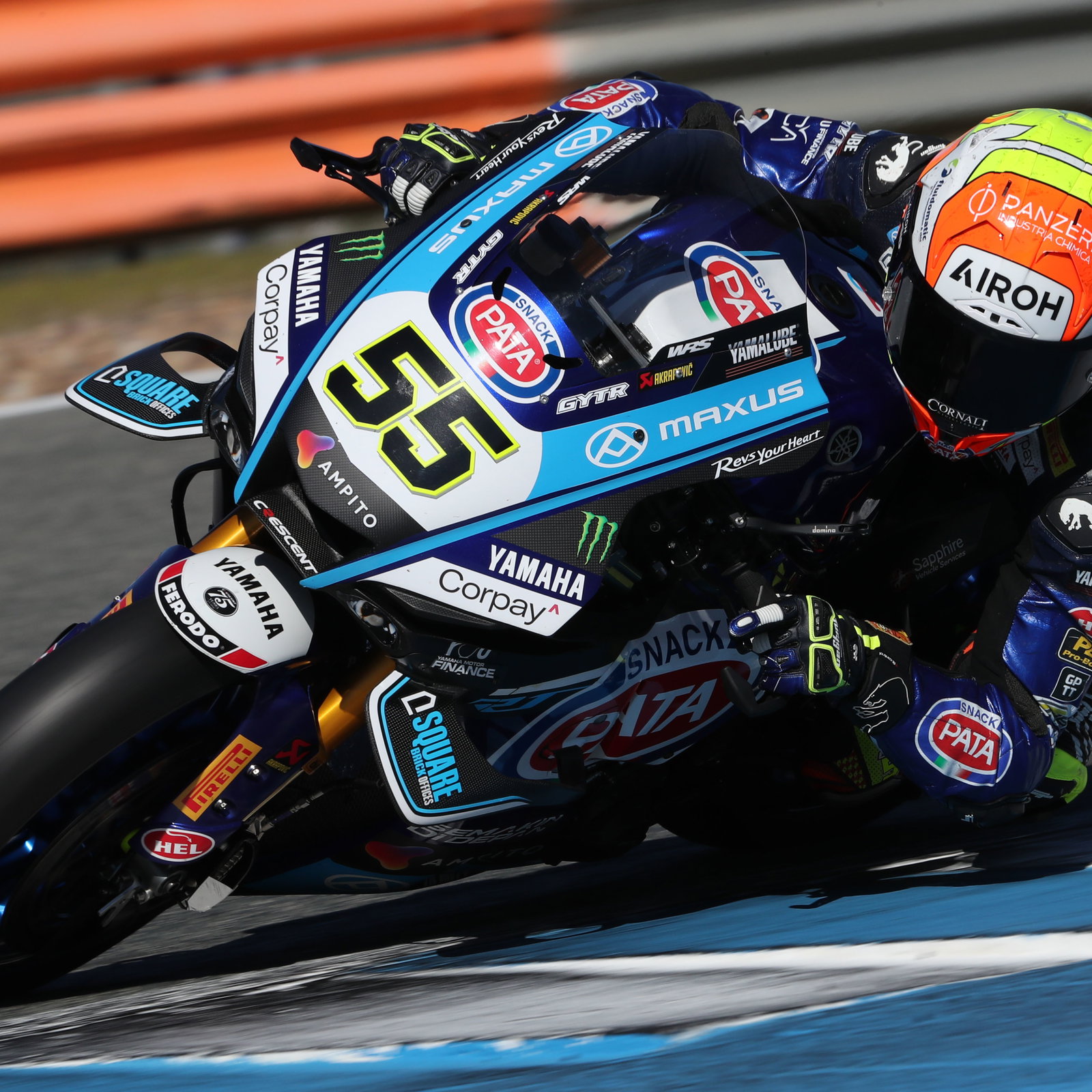 Andrea Locatelli, November 2025 Jerez WorldSBK Test. Credit: Gold and Goose.