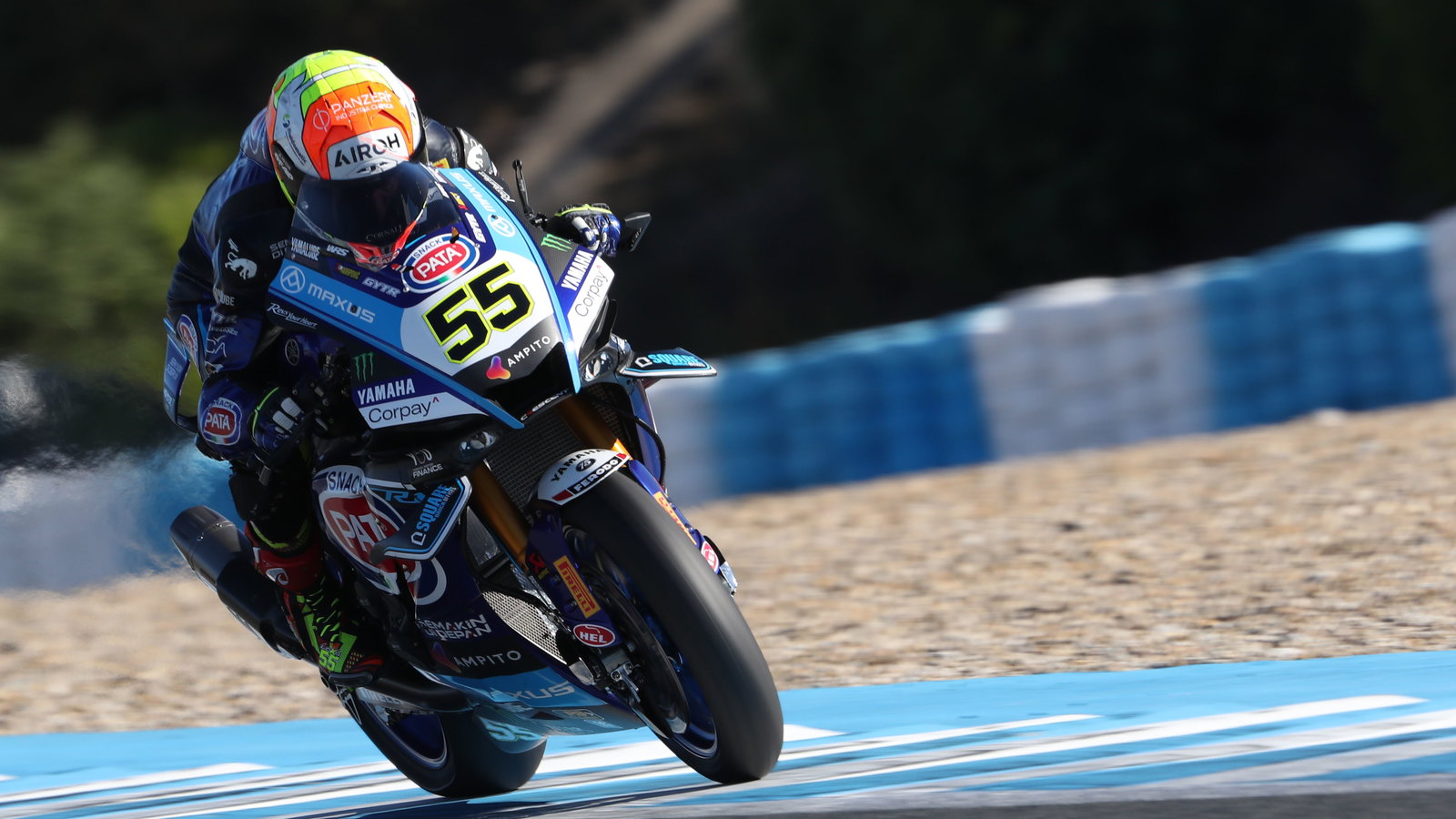 Andrea Locatelli, November 2025 Jerez WorldSBK Test. Credit: Gold and Goose.