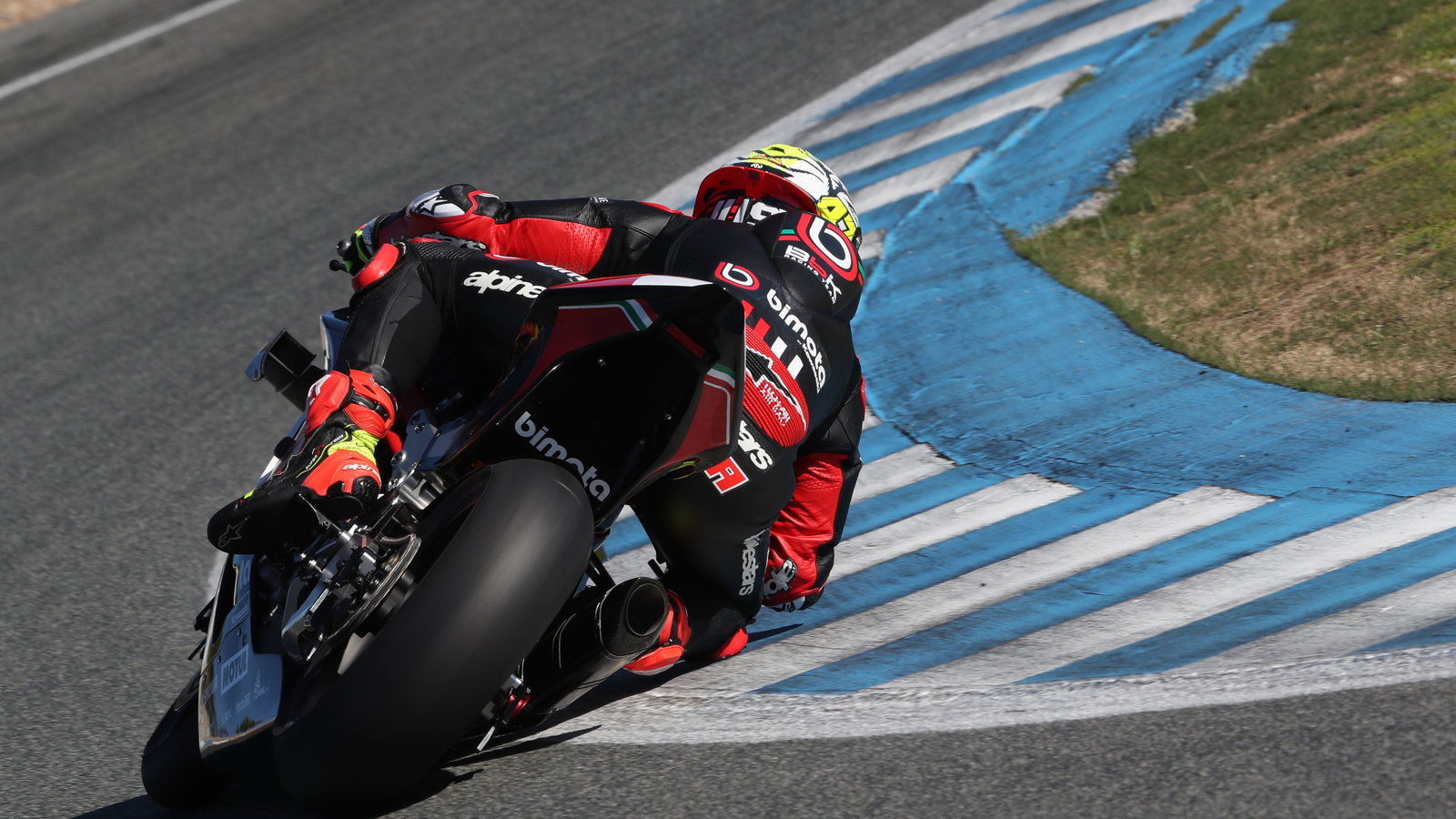 Axel Bassani, November 2025 WorldSBK Jerez Test. Credit: Gold and Goose.