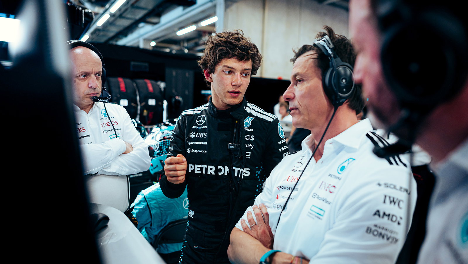 Wolff leapt to the defence of Antonelli