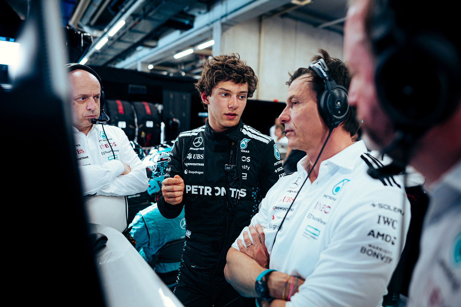 Wolff leapt to the defence of Antonelli