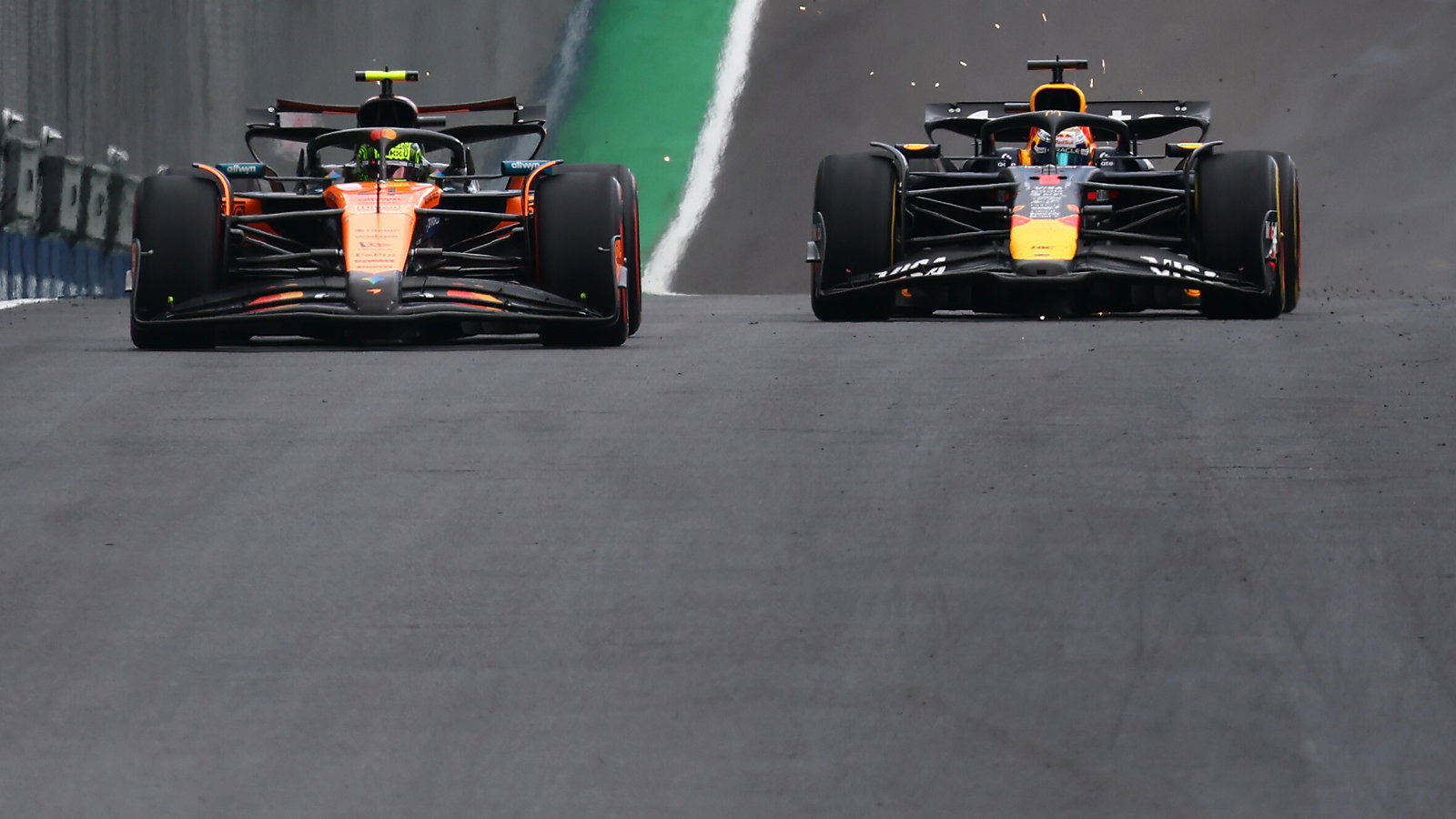 Verstappen charged from the pitlane to third