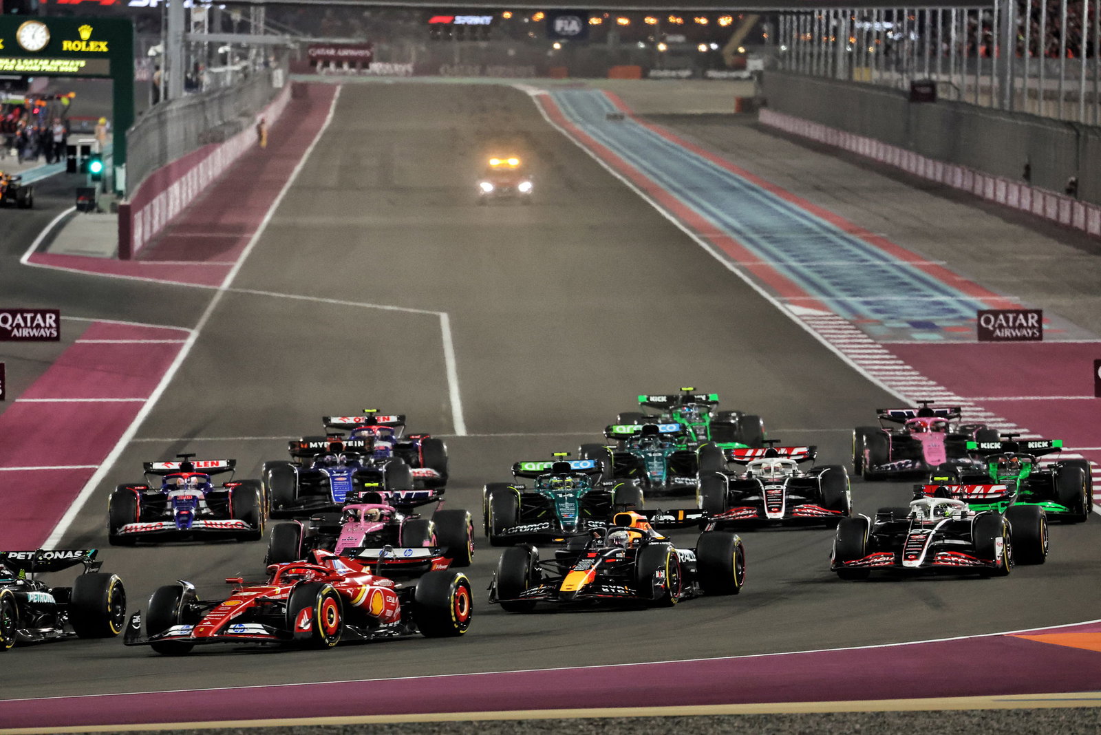 Qatar GP start 