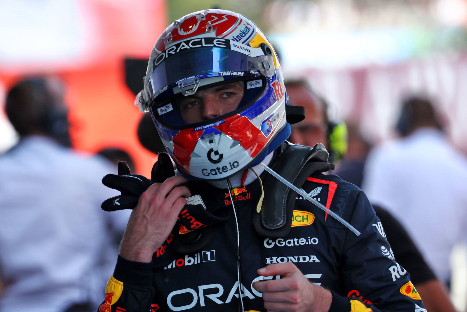 Verstappen saw red in Spain