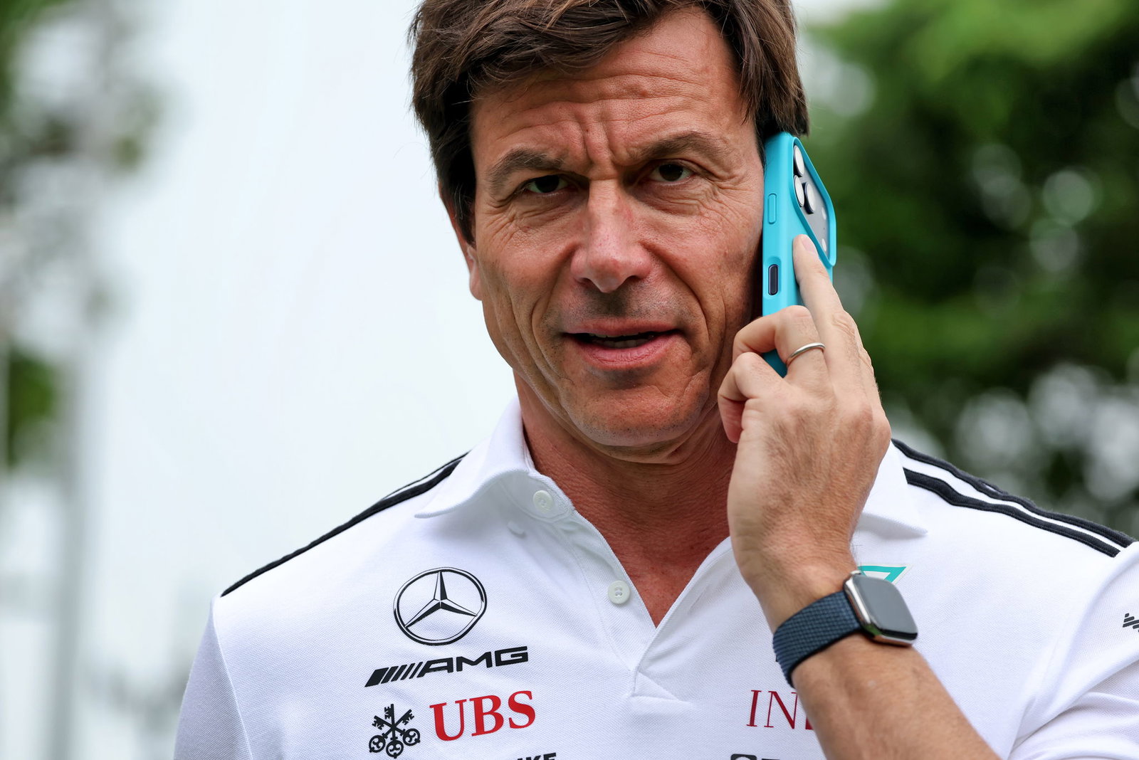 Mercedes boss Toto Wolff owns a third of the F1 team