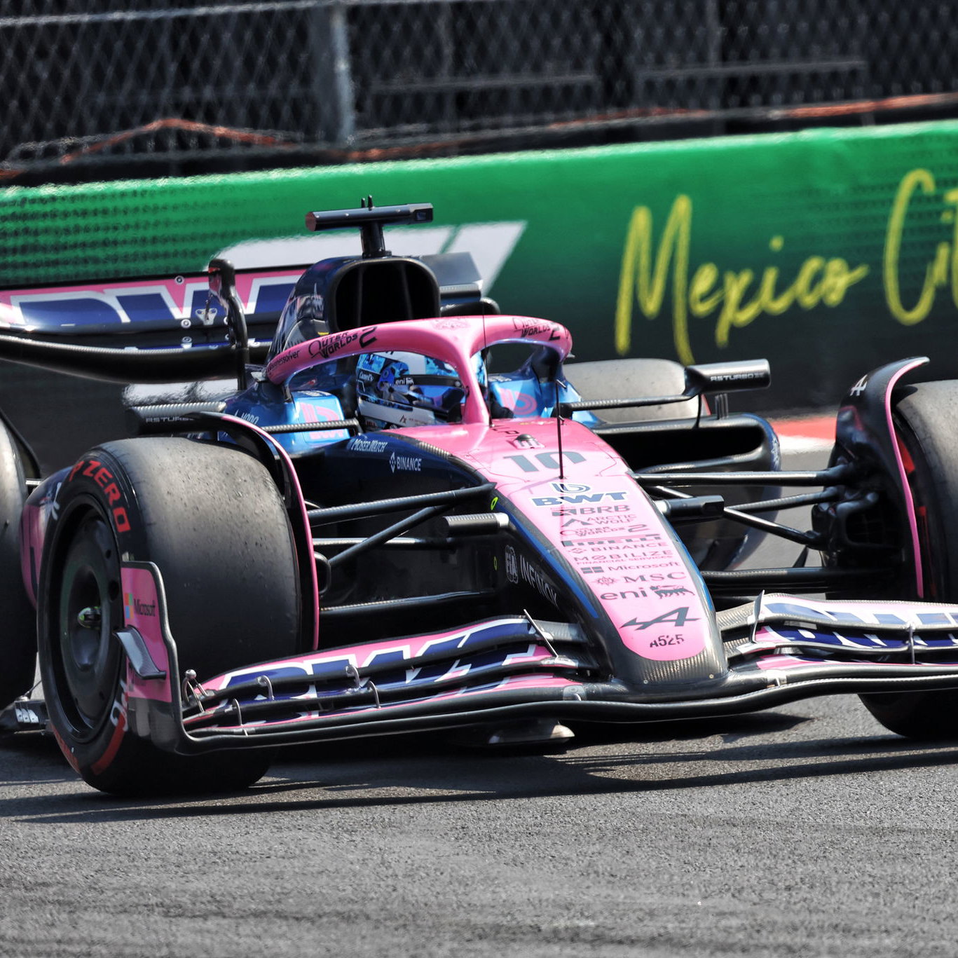 Gasly has scored all of Alpine's points in 2025