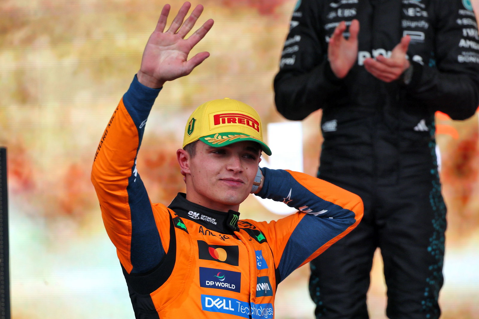 Norris was booed on the Brazil podium