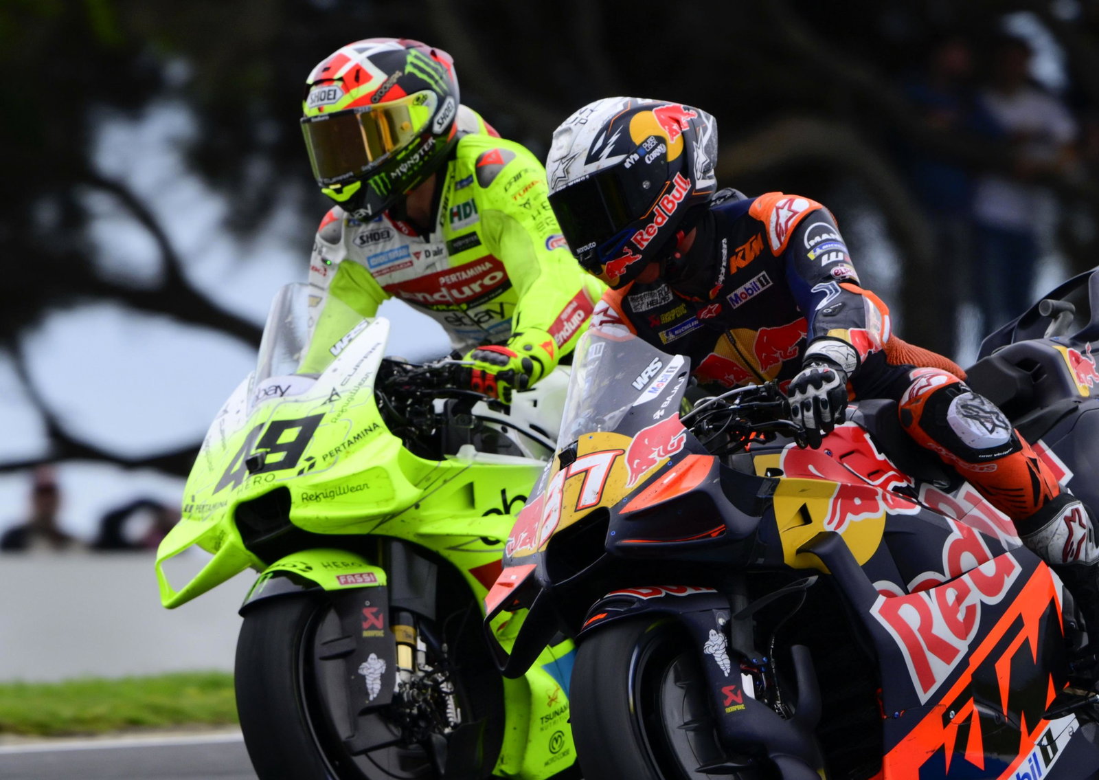 Fabio di Giannantonio, Pedro Acosta, 2025 Australian MotoGP
