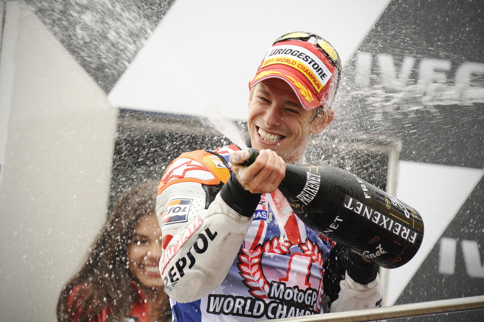 Casey Stoner, 2011 world champion.