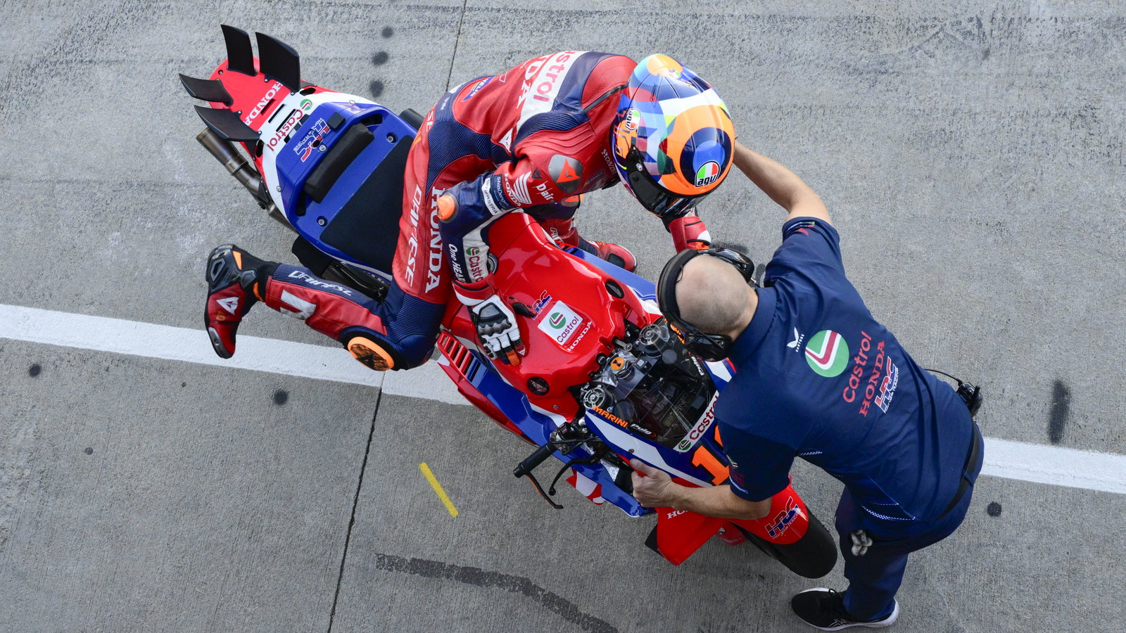 Luca Marini, Honda Factory Racing, 2025 Valencia test