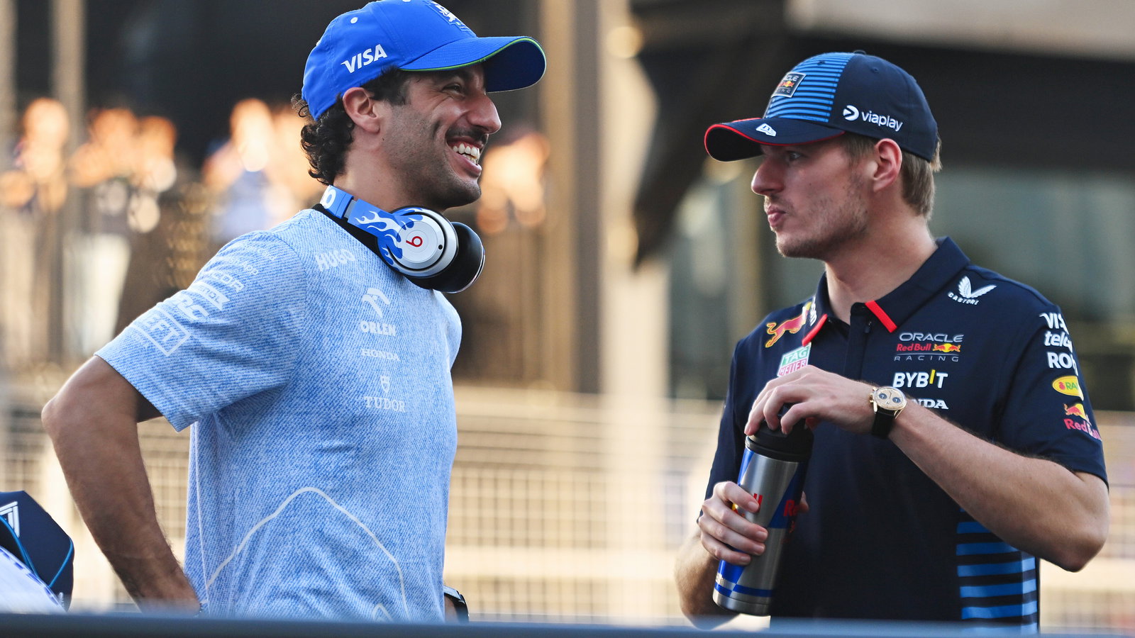 Ricciardo and Verstappen were Red Bull teammates 