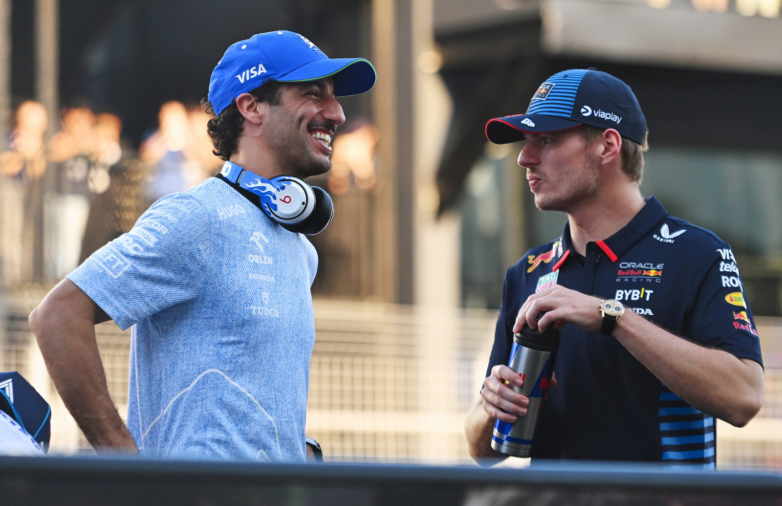 Ricciardo and Verstappen were Red Bull teammates
