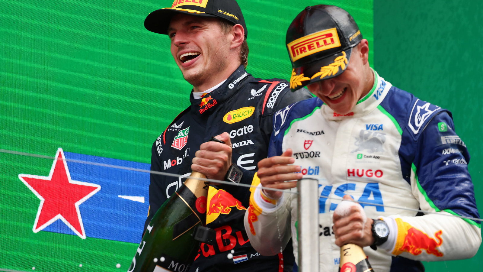 Verstappen will be joined by Hadjar at Red Bull next year
