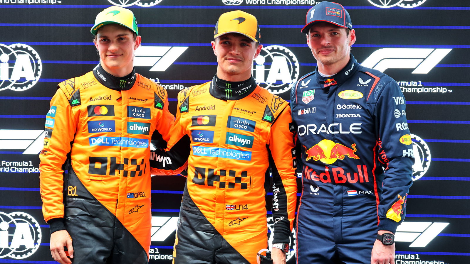 F1 is set for a three-way title showdown