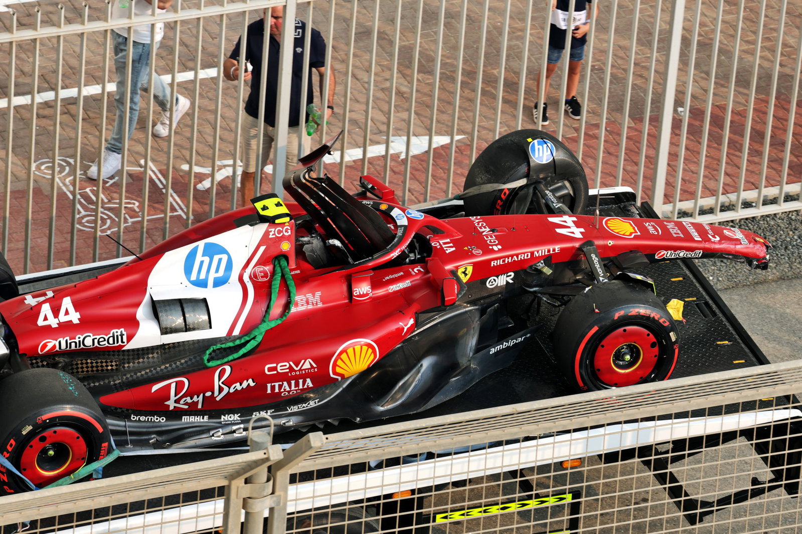 Lewis Hamilton suffers final practice crash amid F1 'nightmare