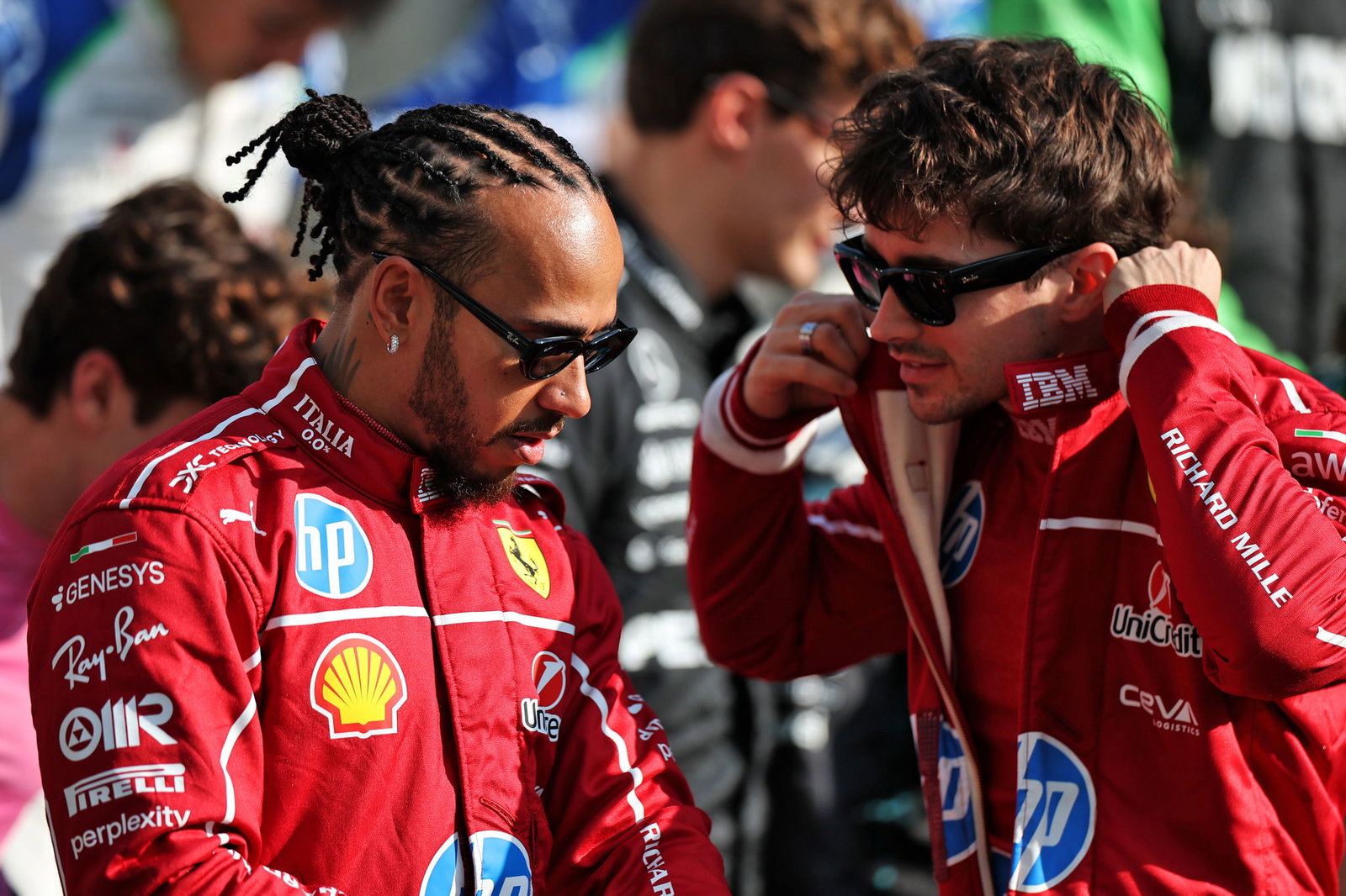 Hamilton was no match for Leclerc in 2025