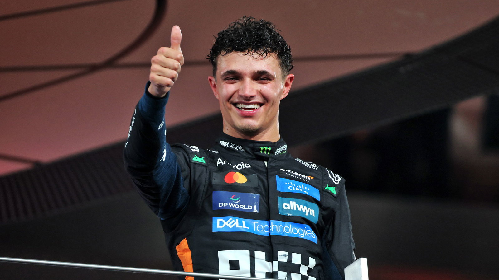 Norris will officially be crowned F1 world champion on Friday 