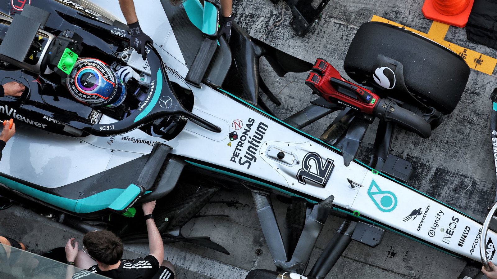 Mercedes are being billed as F1 2026 favourites 