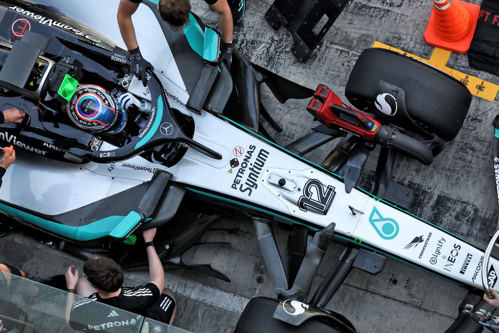 Mercedes are being billed as F1 2026 favourites 
