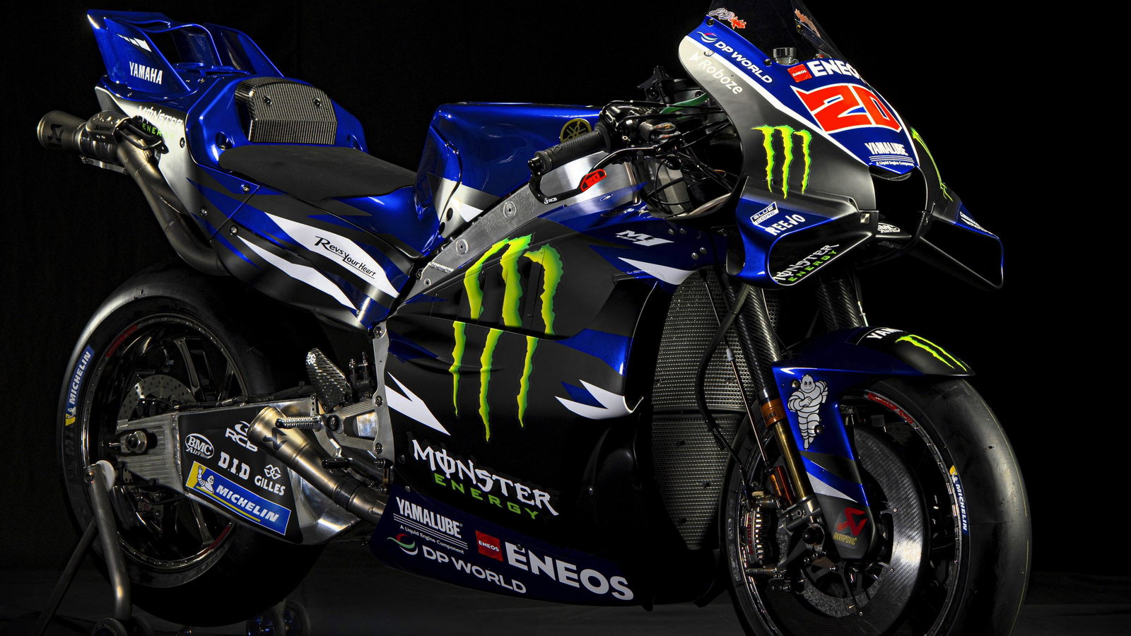 Fabio Quartararo's 2026 Yamaha V4 M1.