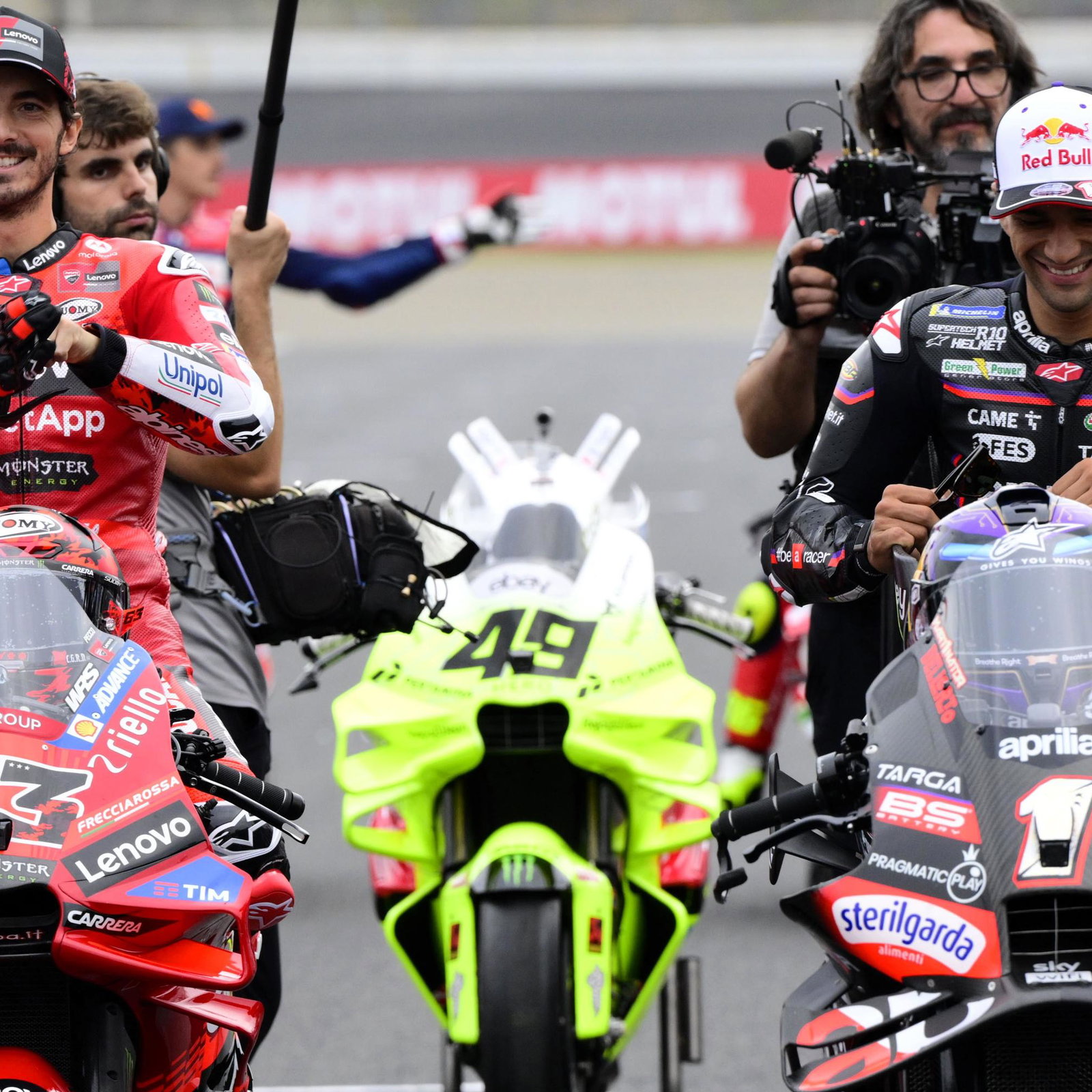 Francesco Bagnaia, Jorge Martin, MotoGP 2025