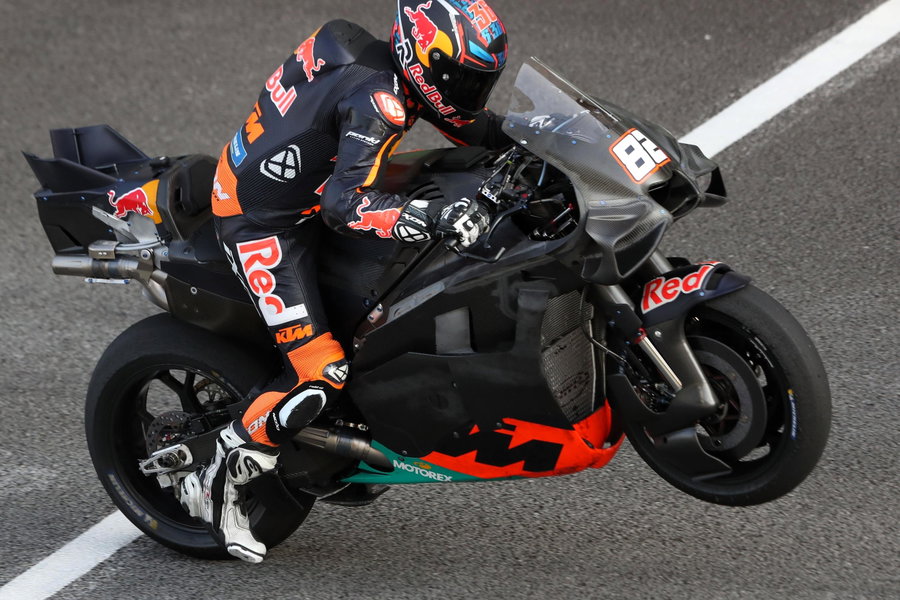 Is KTM’s Mika Kallio testing in ‘850cc spec’ at the Sepang Shakedown ...
