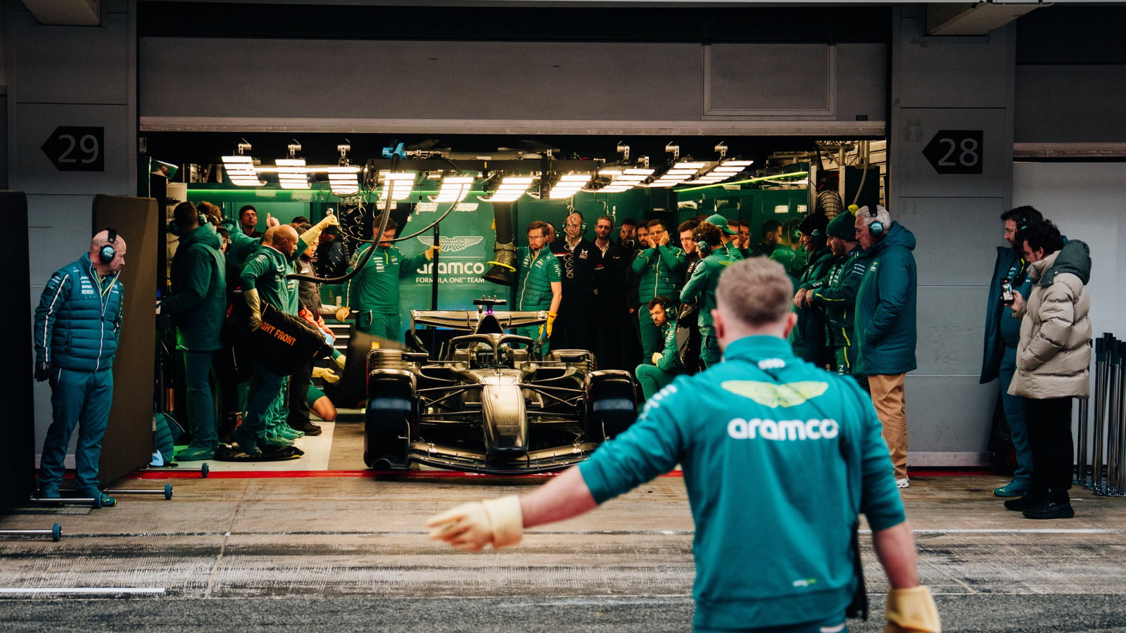 Aston Martin's 2026 F1 car finally emerged on Thursday 