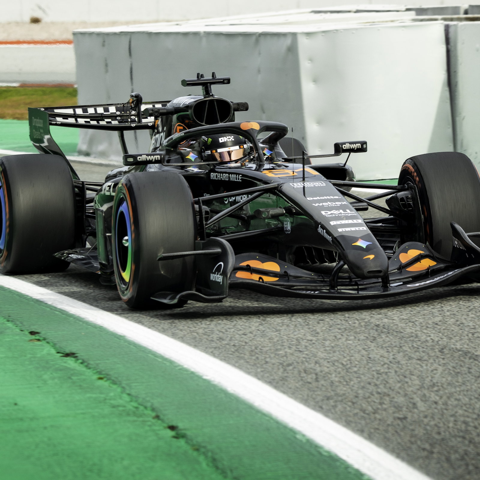 It wasn't a smooth day for McLaren