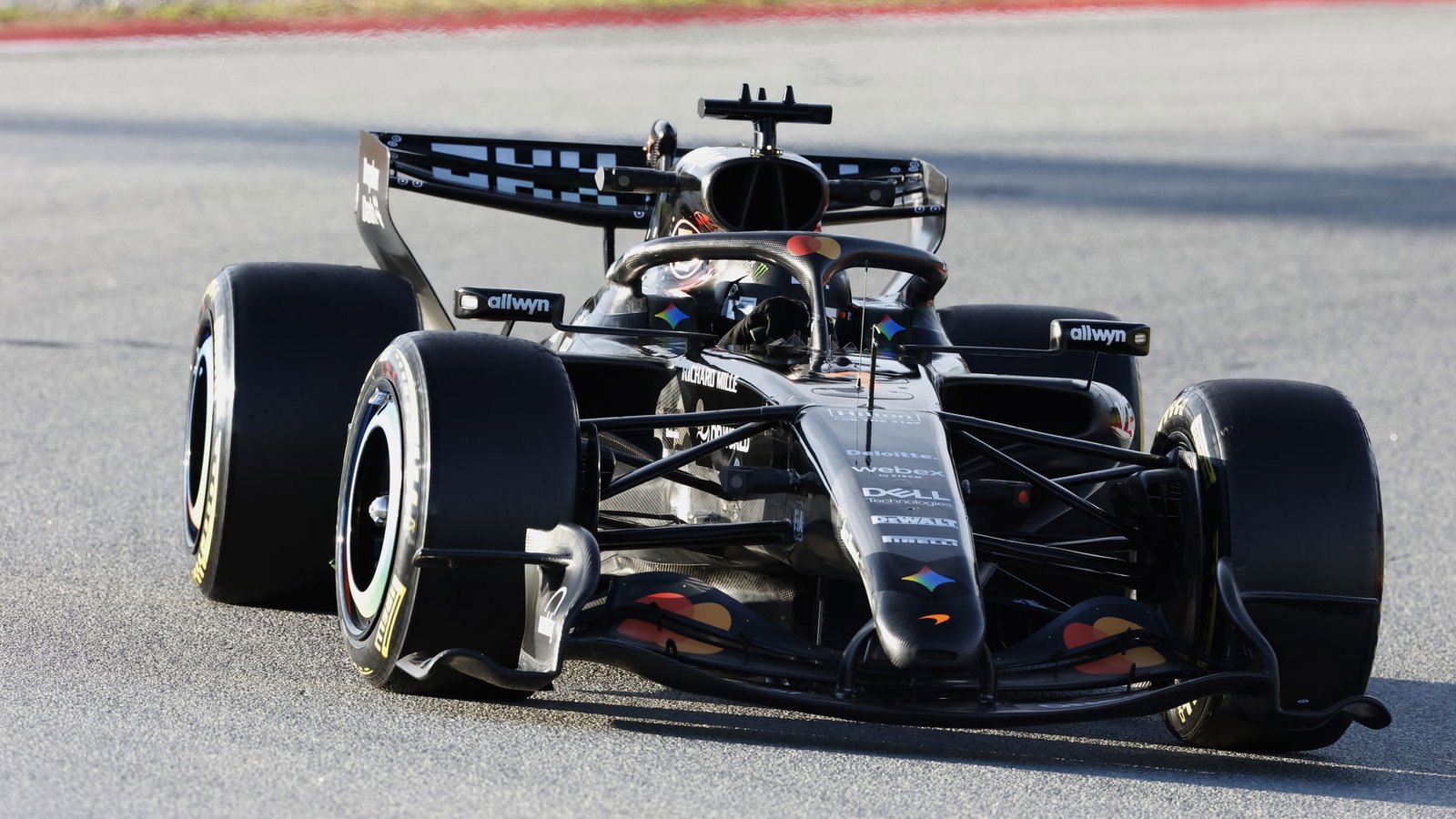 Norris had a productive first day in the MCL40