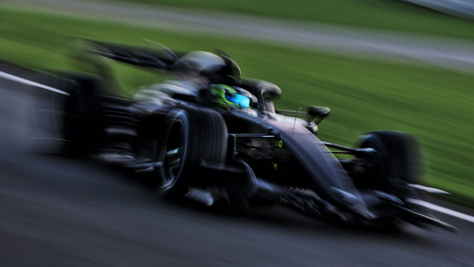 Perez drove Cadillac's first F1 car at Silverstone