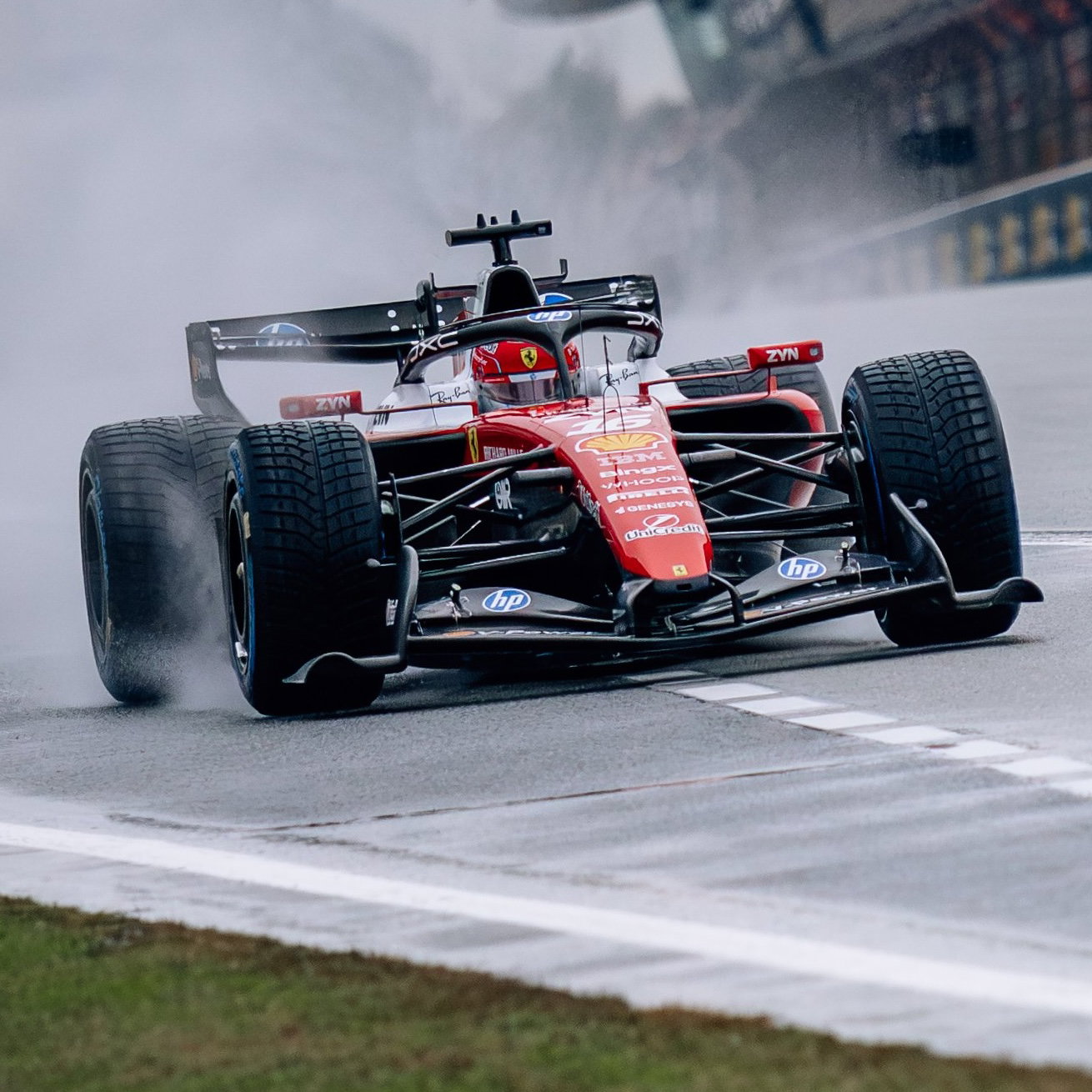Ferrari's SF-26 entered the action for the first time
