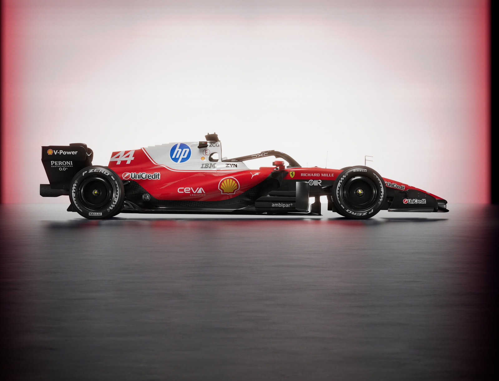 Side-on view of the SF-26