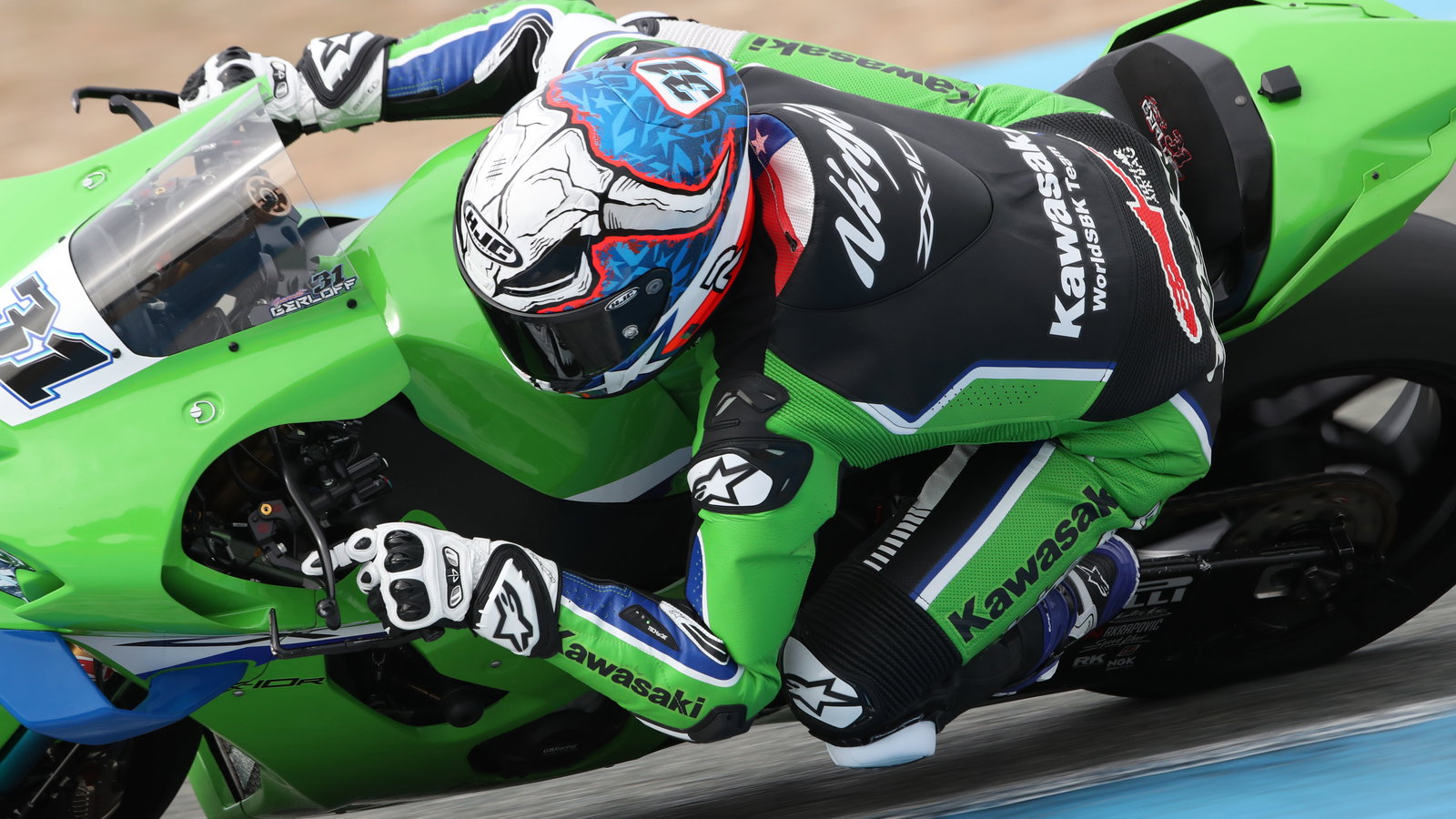 Garrett Gerloff, January 2026 Jerez WorldSBK Test. Credit: Gold and Goose.