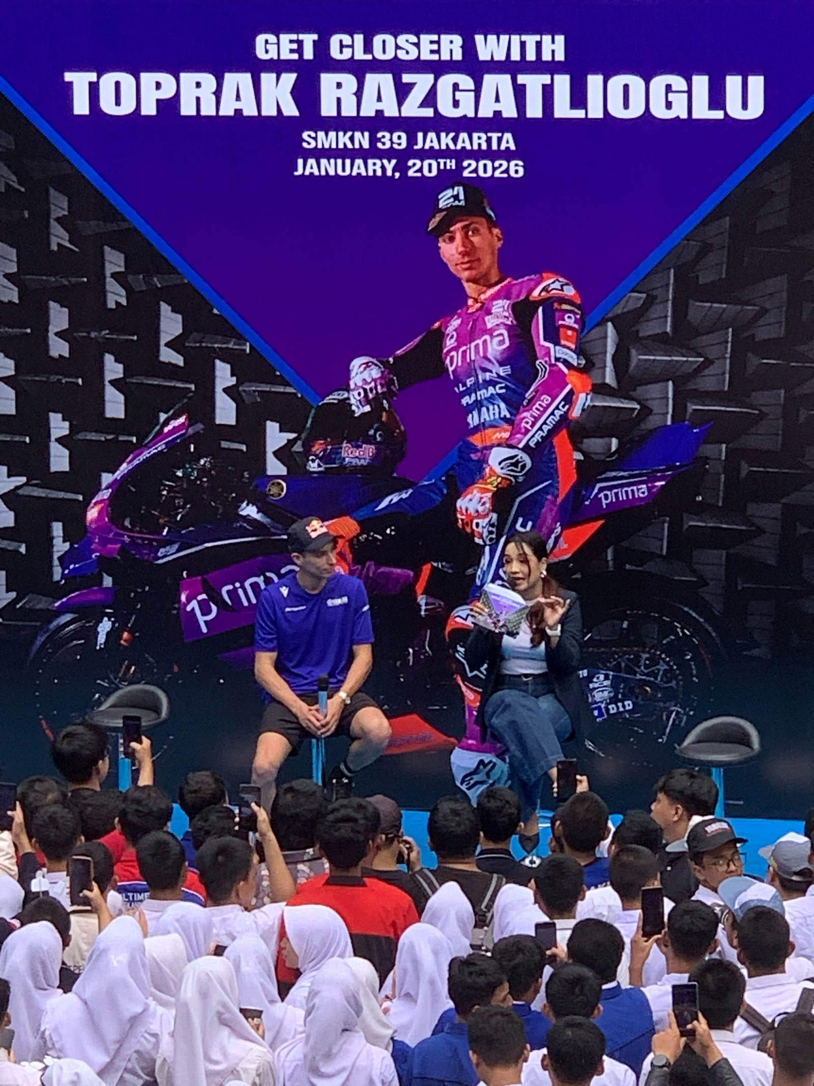 Toprak Razgatlioglu, Pramac Yamaha, Jakarta Meet-Up