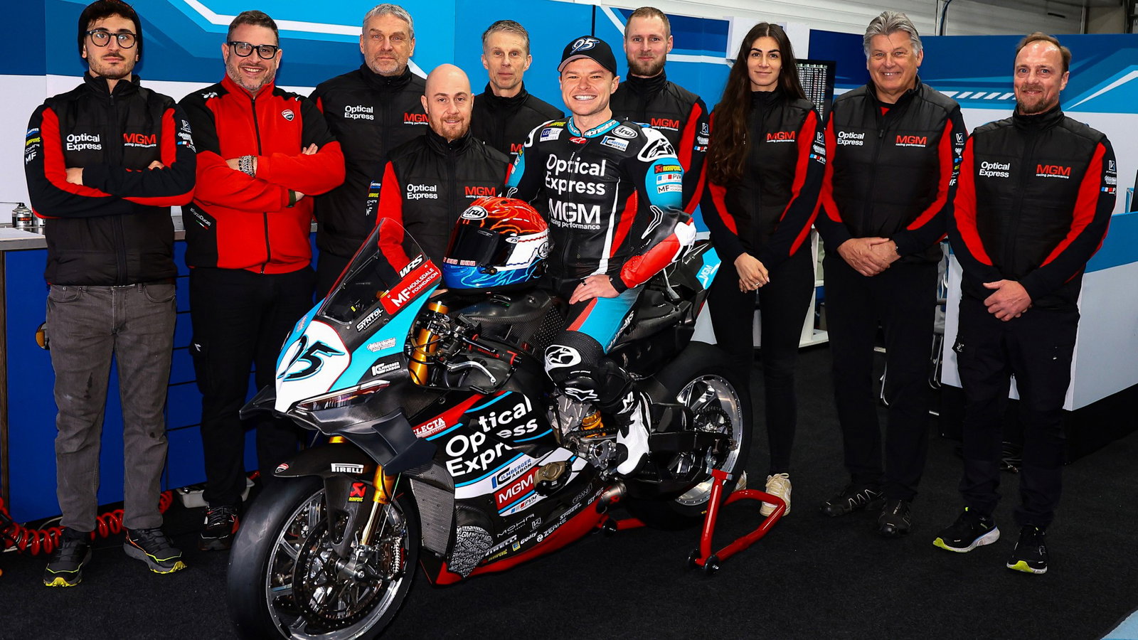 Tarran Mackenzie on 2026 MGM Ducati. Credit: WorldSBK.