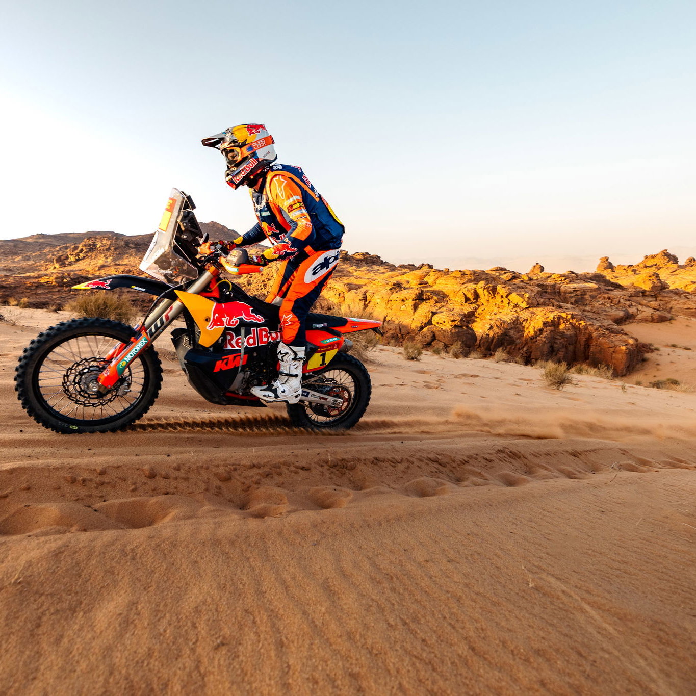 Daniel Sanders, 2026 Dakar Rally. Credit: KTM.
