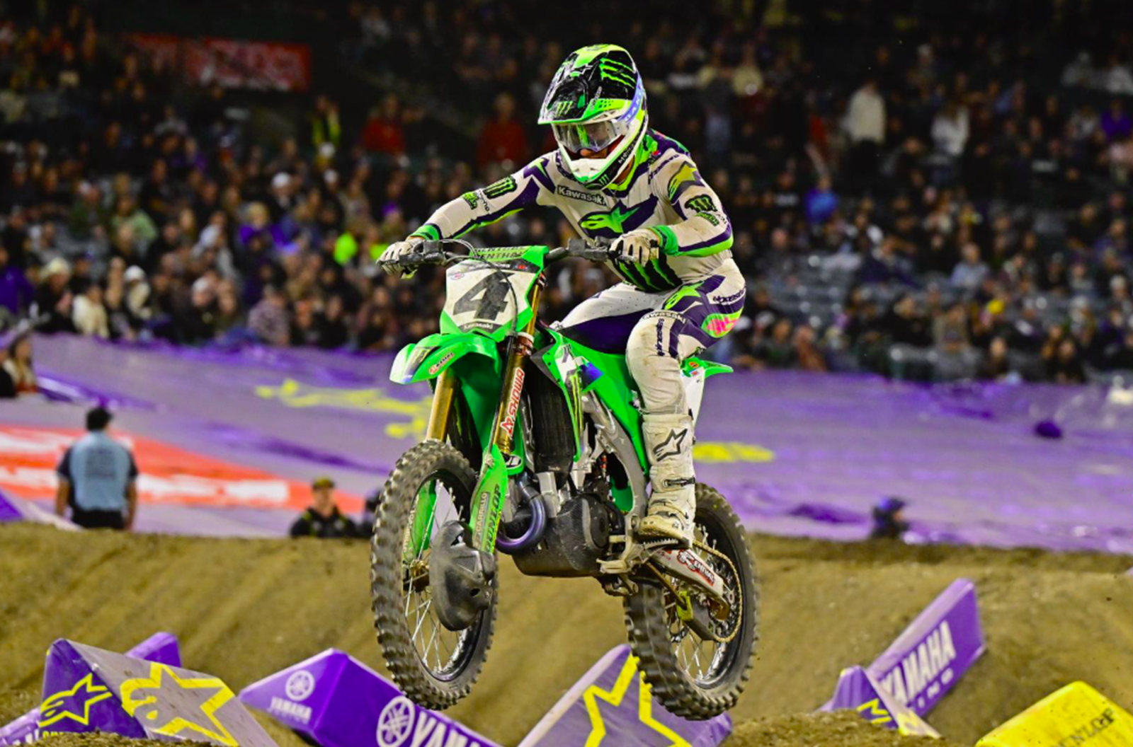Chase Sexton, 2026 Anaheim 1 AMA Supercross. Credit: Kawasaki.