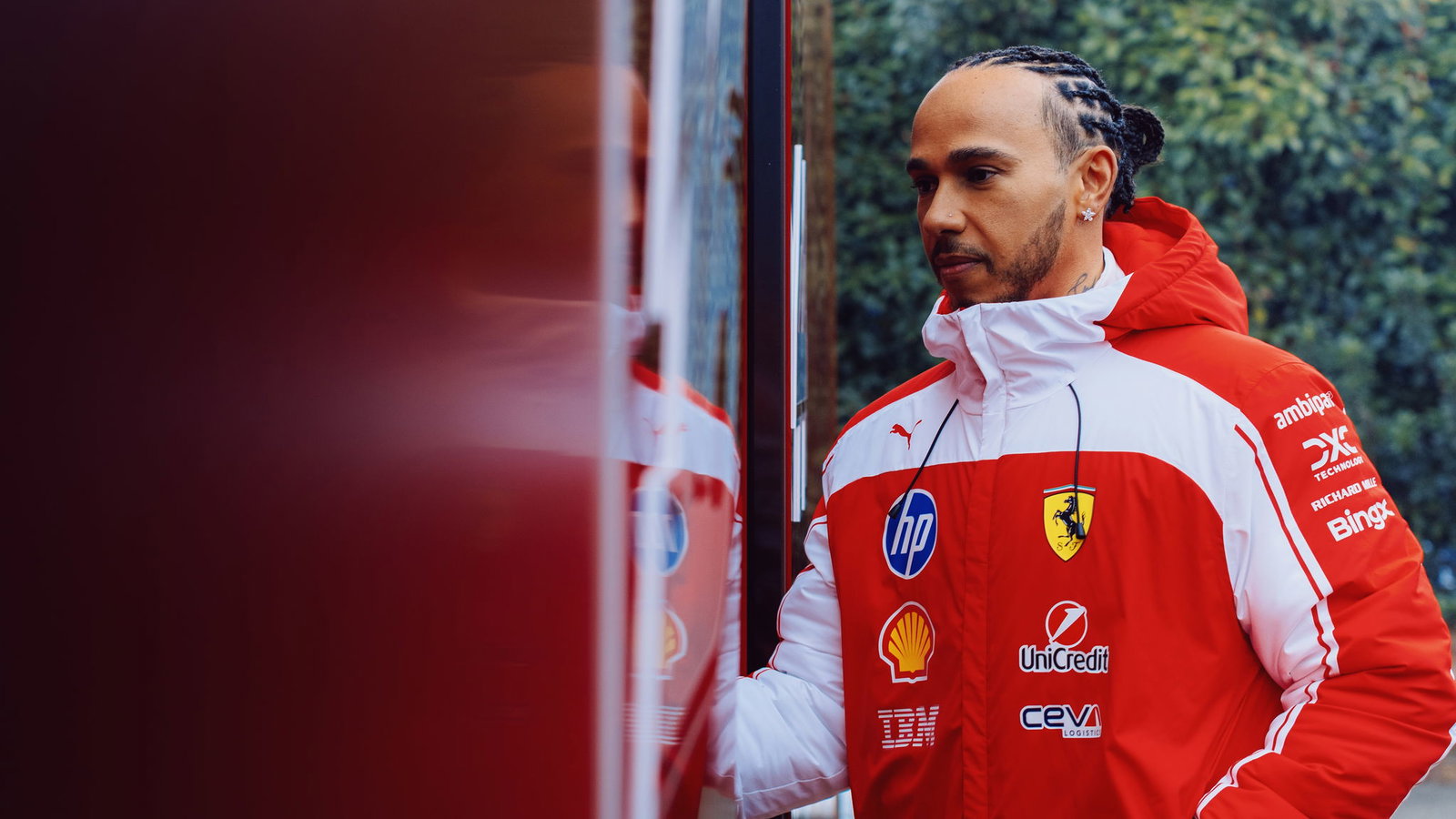 Hamilton has made his first appearance of F1 2026 testing