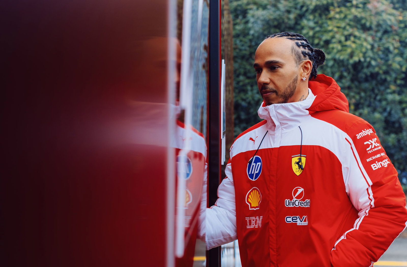 Hamilton has made his first appearance of F1 2026 testing