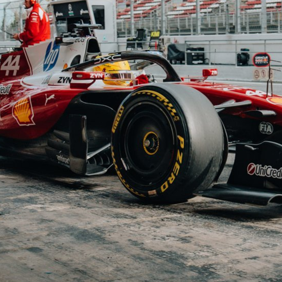 Hamilton set the pace 